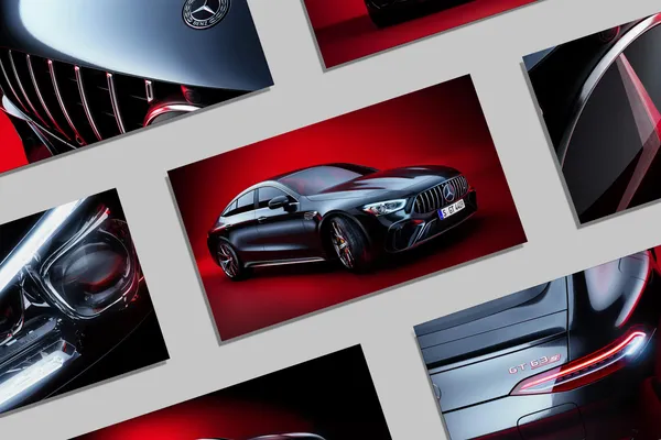 Online marketingová kampaň nového modelu Mercedes-Benz